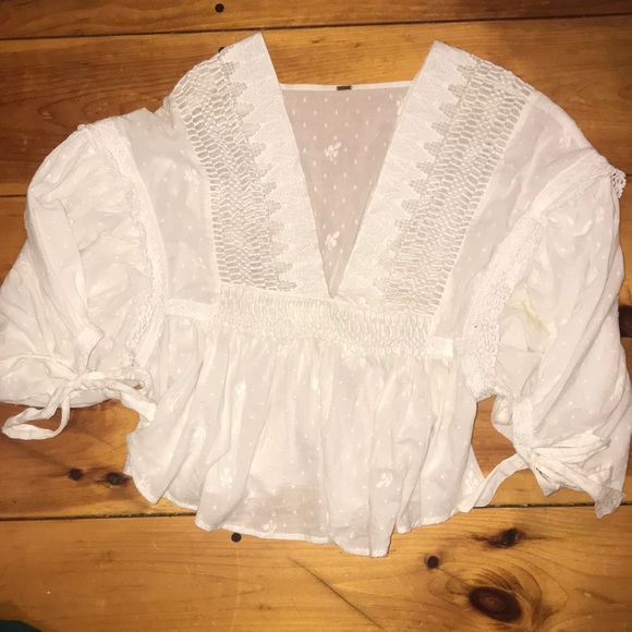 Free People Tops - Free people - White blouse